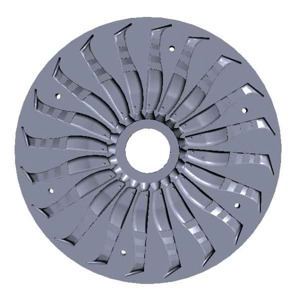 Spin Cast Mold V80 20 cavity 3.6" inch / 90 mm