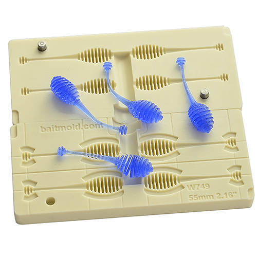 Mold W749 4 Cavity 2.16" inch / 55 mm