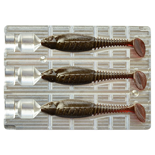 Aluminum Mold V643 3 Cavity 2.56″ inch / 65 mm Separate
