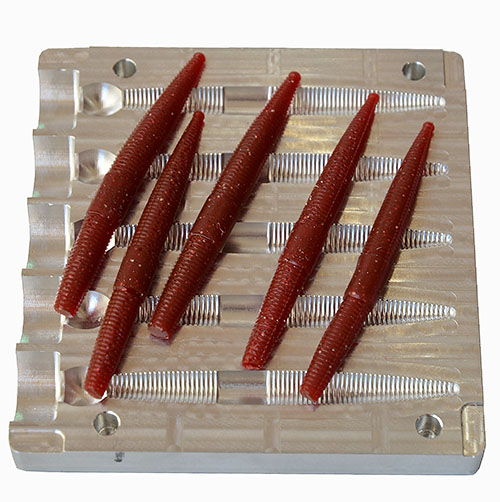 Aluminum Mold W150 5 Cavity 3 inch / 75 mm Separate