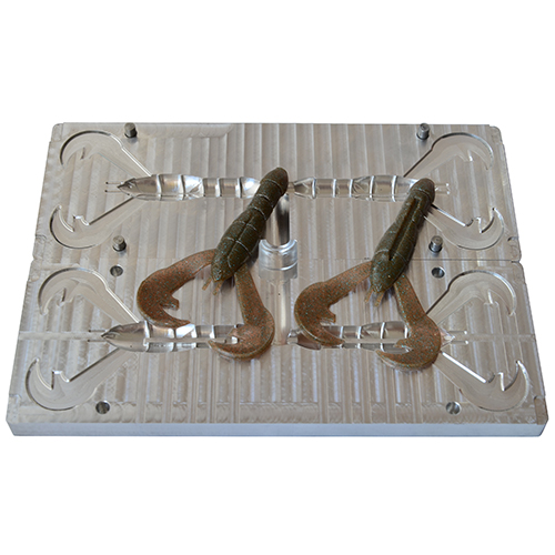 Aluminum Mold C72 2 cavity 3,8 inch / 95 mm