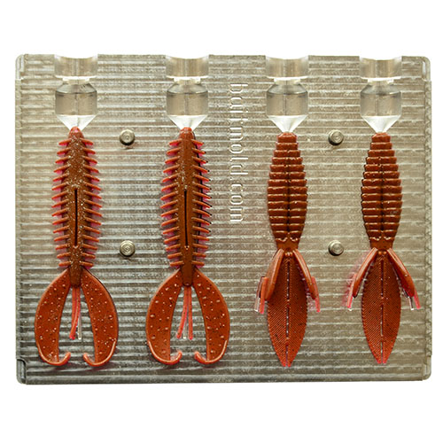 Aluminum Mold Set C600 2 cavity + C601 2 cavity Separate