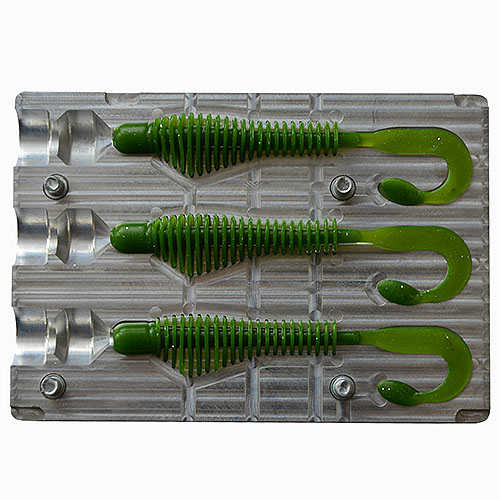 Aluminum Mold T135 3 Cavity Separate 4″ inch / 100 mm