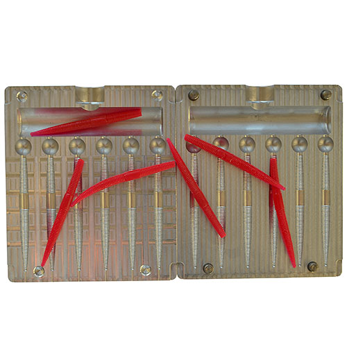 Aluminum Mold W666 6 Cavity 2.5" inch / 64 mm