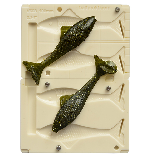 Mold V668 2 Cavity 3.94" inch / 100 mm