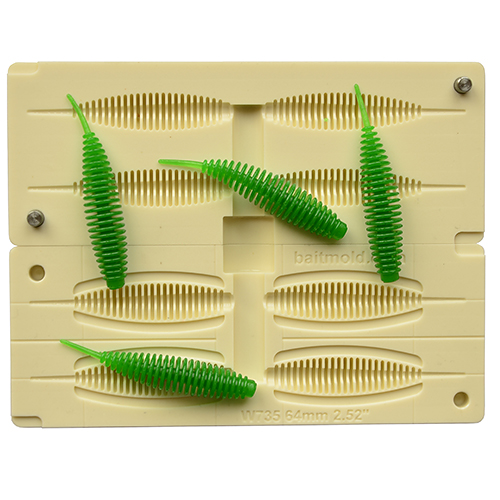 Mold W735 4 Cavity 2.52" inch / 64 mm