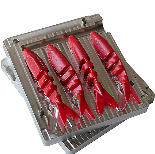 Aluminum Mold W102 4 cavity 3,5 inch / 93 mm