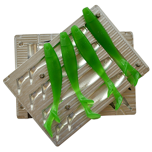 Aluminum Mold V634 4 Cavity 4.3" inch / 108 mm