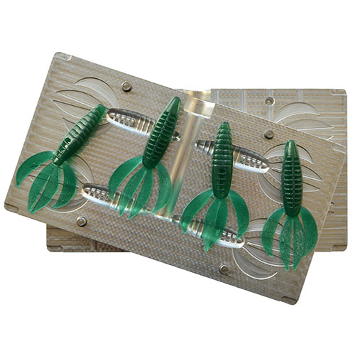 Aluminum Mold C73 4 Cavity 3" inch / 75 mm