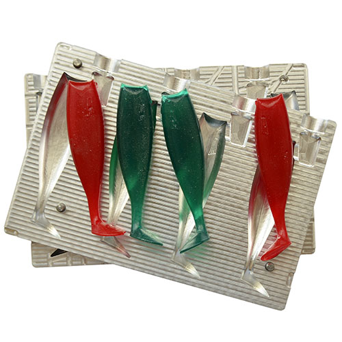 Aluminum Mold V255 4 Cavity 3.8" inch / 95 mm Separate