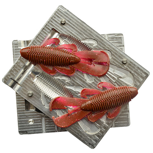 Aluminum Mold C747 2 cavity 3.7″ inch / 95 mm