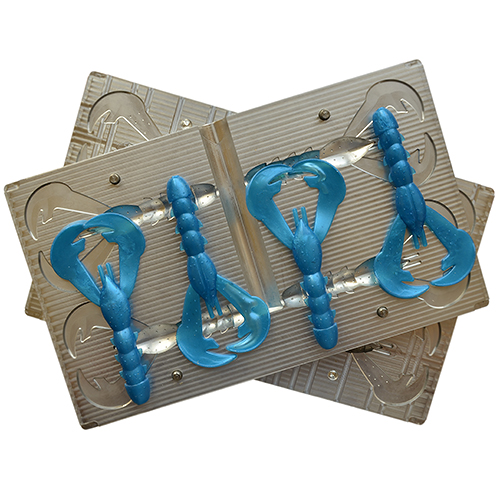 Aluminum Mold C689 4 Cavity 4.5" inch / 106 mm