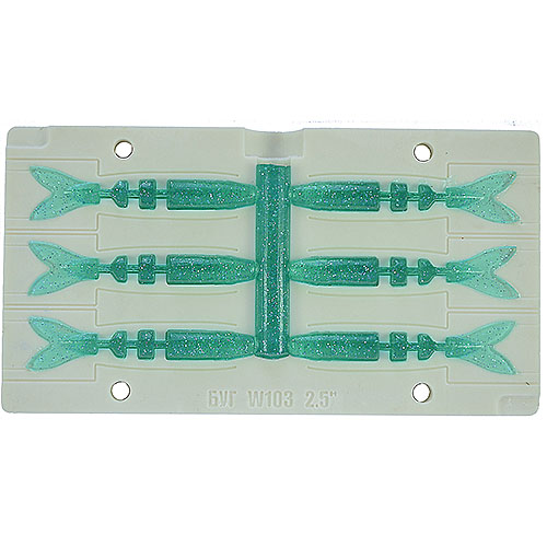 Mold W103 6 cavity 2,5 inch/ 64 mm