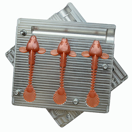 Aluminum Mold W170 3 Cavity 3" inch / 75 mm
