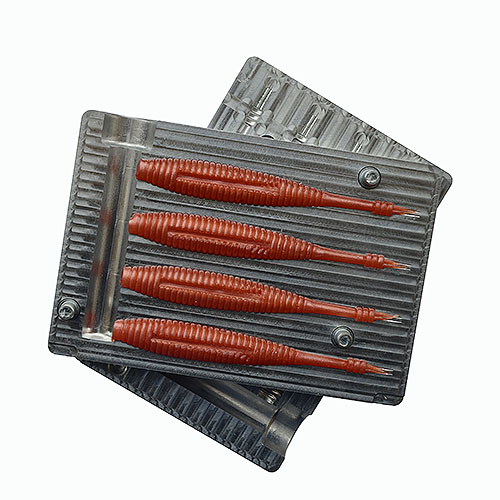 Aluminum Mold W107 4 Cavity 3.5" inch / 88 mm