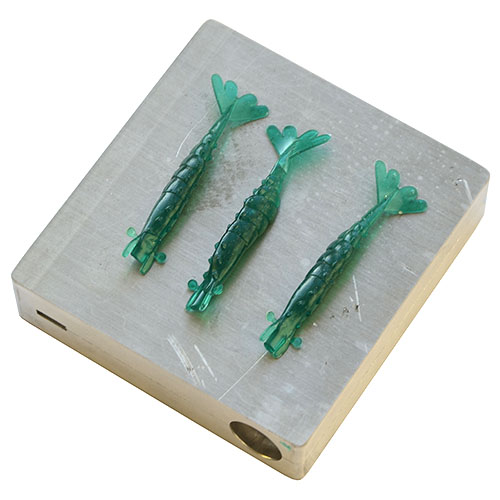 Aluminum Mold C748 3 Cavity 2.5" inch / 64 mm
