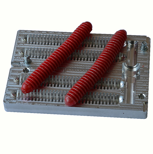 Aluminum Mold W272 2 Cavity 4" inch / 100 mm